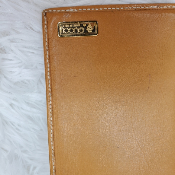 Gucci Vintage check book/ passport wallet - Picture 7 of 13